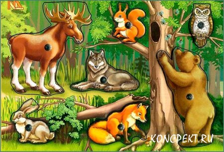 Лесные звери