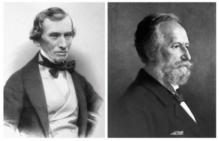 Ученые Томас Грэм (слева) и Адольф Фик