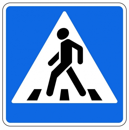 Знак "Пешеходный переход"