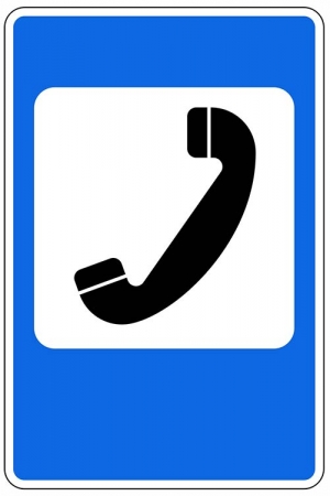 Знак "Телефон"