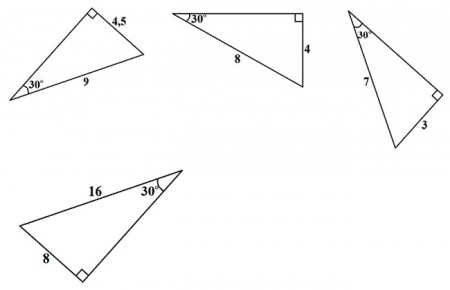Какой треугольник линий?
