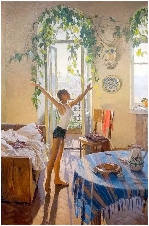 Картина "Утро" (1954 год)