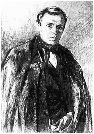 Портрет Ф.М. Достоевского в 26 лет