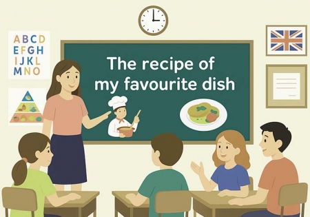     "The recipe of my favourite dish"